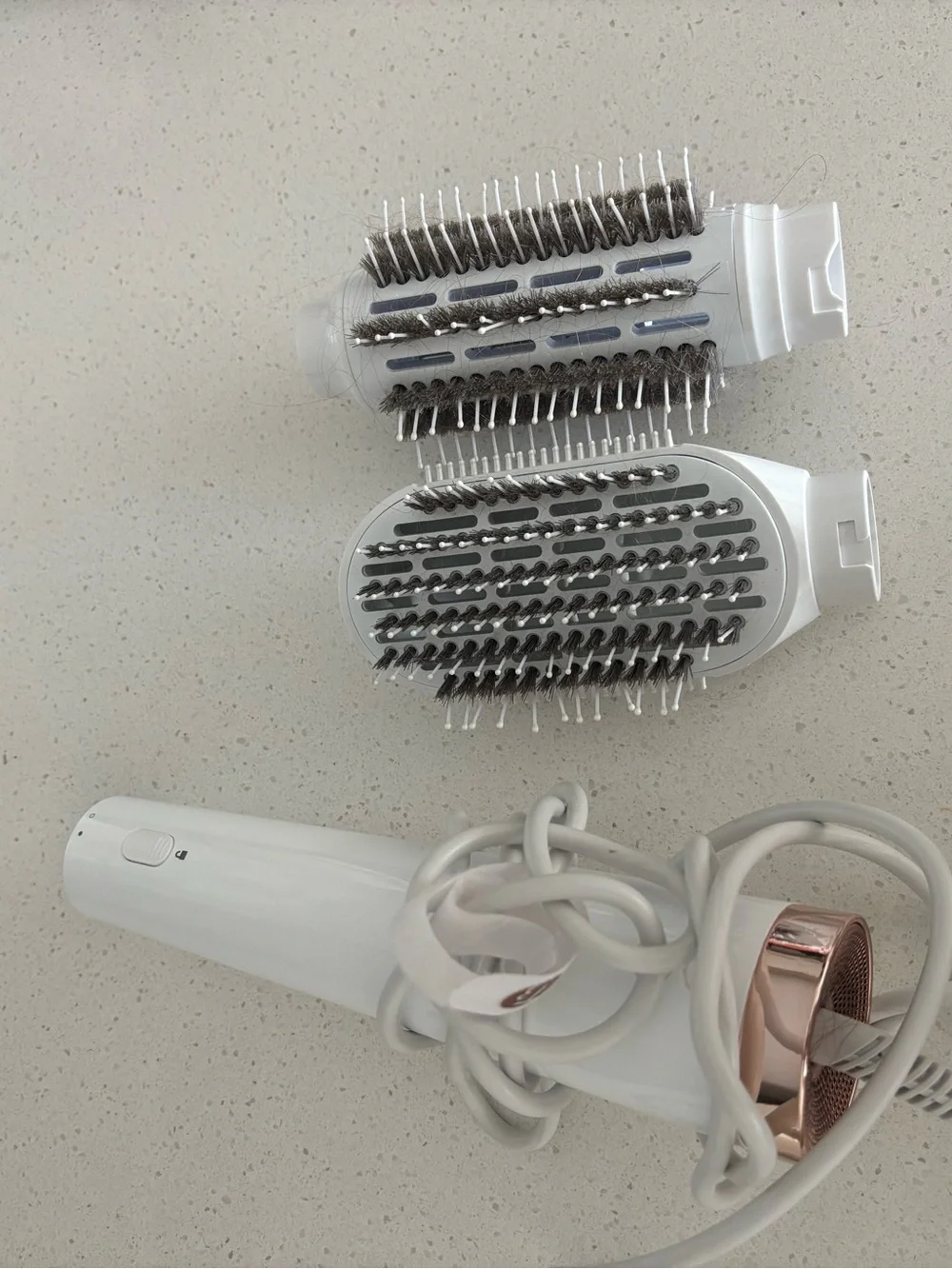 T3 AireBrush Duo Interchangeable Hot Air Blow Dry Brush